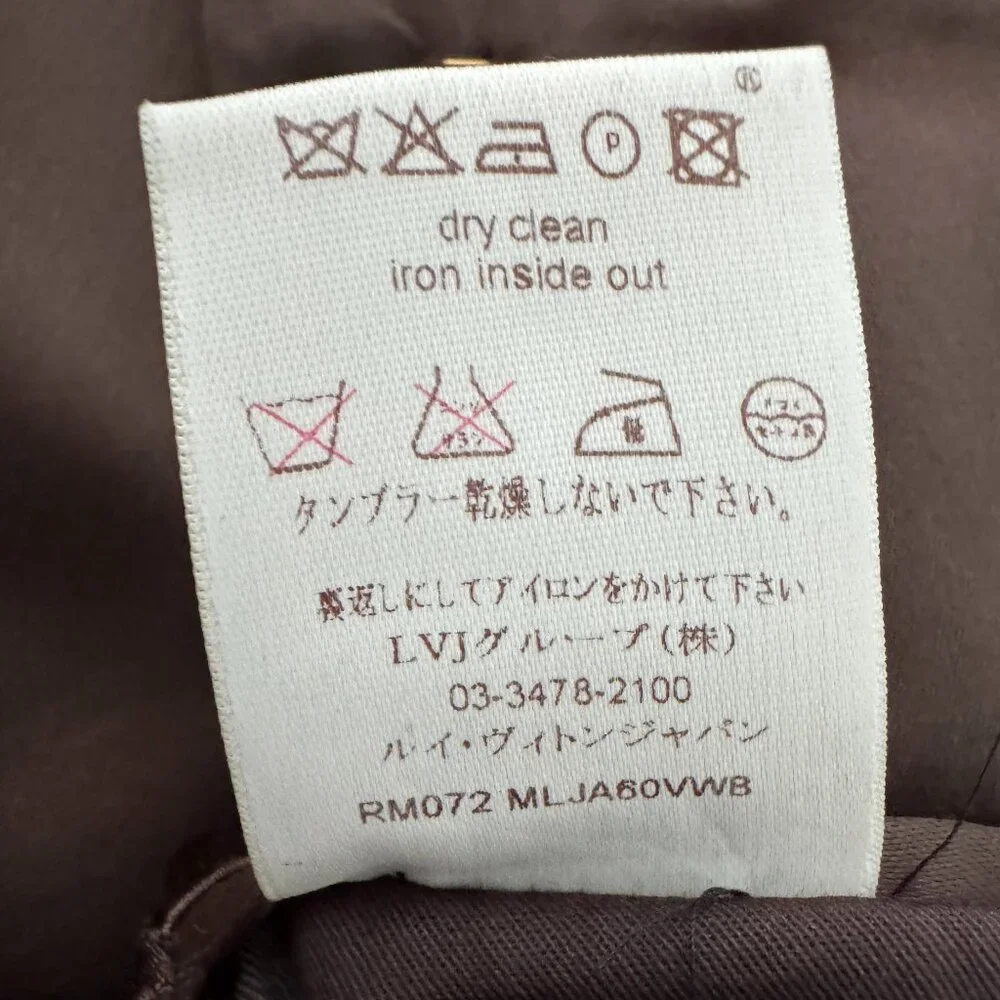 Louis Vuitton Vintage Single-Breasted Jacket, Size FR 56/ US 46 - Picture 15 of 17